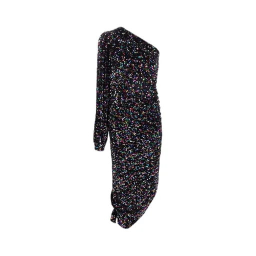 Asymmetric Sequin Dress