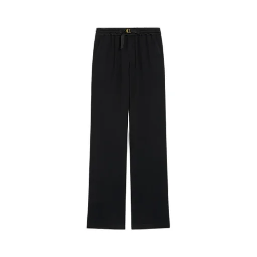 Flare Fit Elasticated Trousers