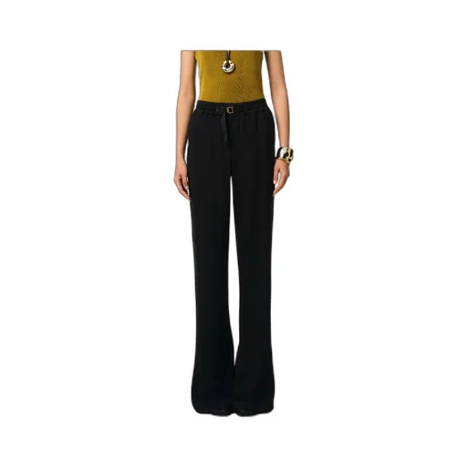 Flare Fit Elasticated Trousers