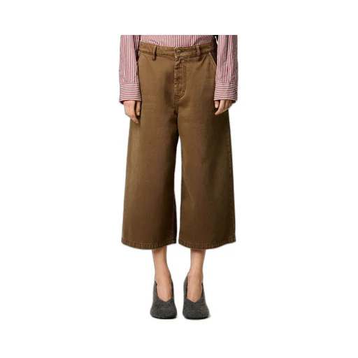 Long Denim Bermuda Shorts