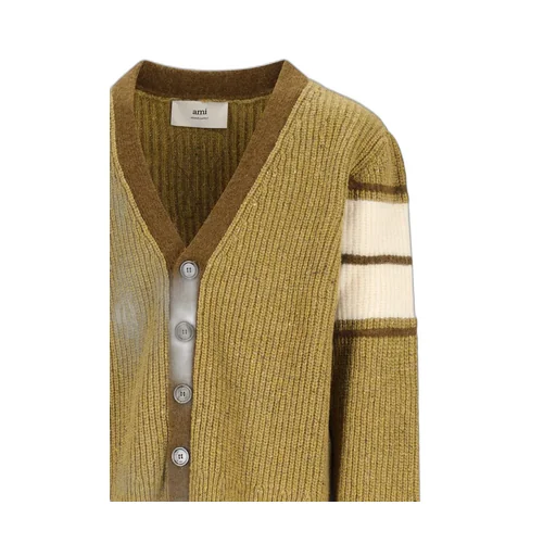 College V-Neck Cardigan
