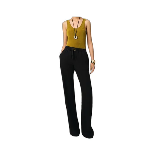Flare Fit Elasticated Trousers