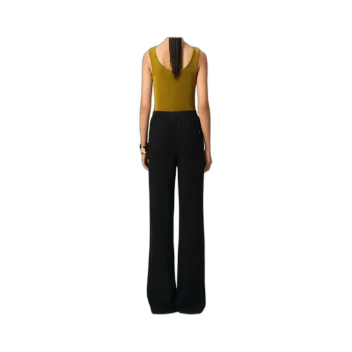 Flare Fit Elasticated Trousers