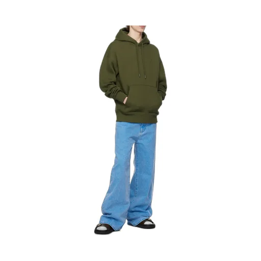 Long-Sleeved Drawstring Hoodie