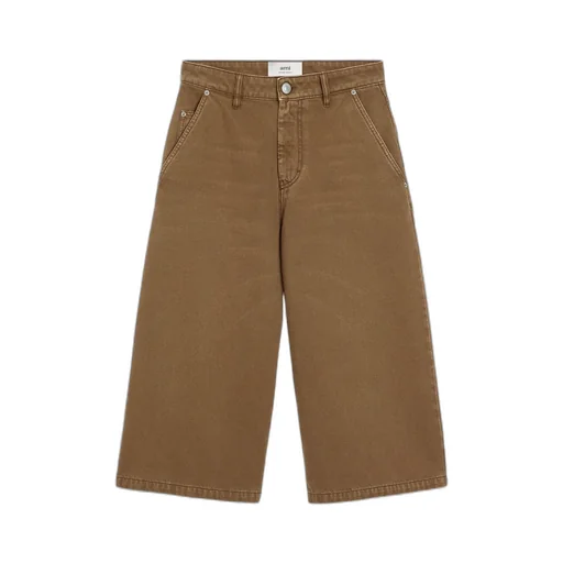 Long Denim Bermuda Shorts