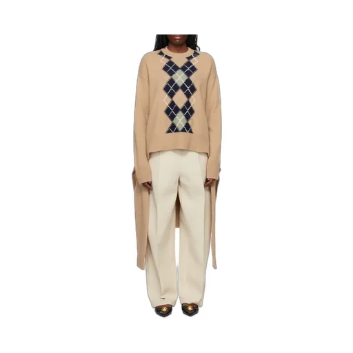 Long-Sleeved Wool Sweater