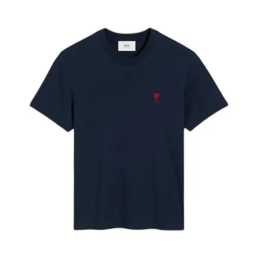 Ami De Coeur Logo-Embroidered Crewneck T-Shirt