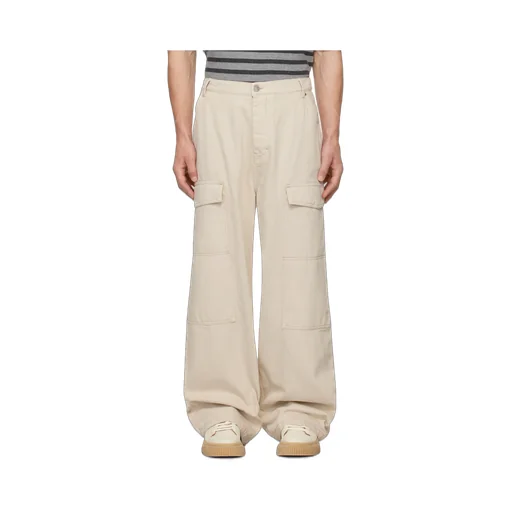 Relaxed Fit Cargo Jeans