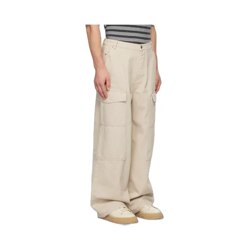 Relaxed Fit Cargo Jeans