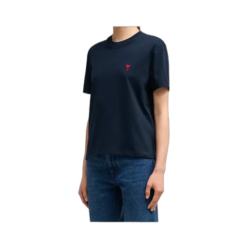 Ami De Coeur Logo-Embroidered Crewneck T-Shirt