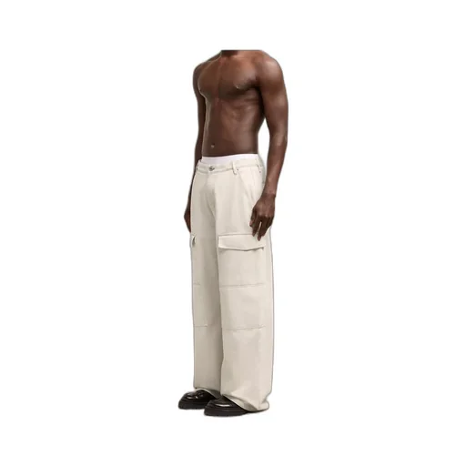 Relaxed Fit Cargo Jeans