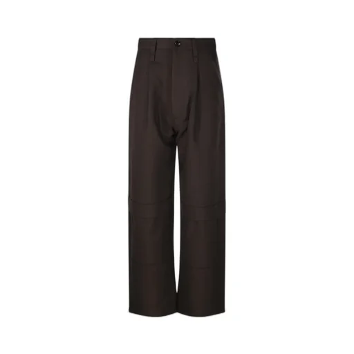 Gabardine Cargo Trousers
