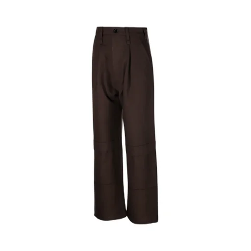 Gabardine Cargo Trousers