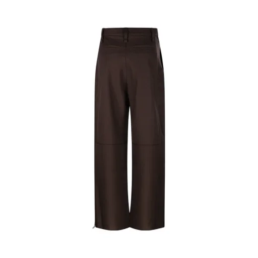 Gabardine Cargo Trousers