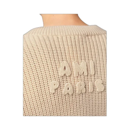 Ami De Coeur V-Neck Knitted Jumper