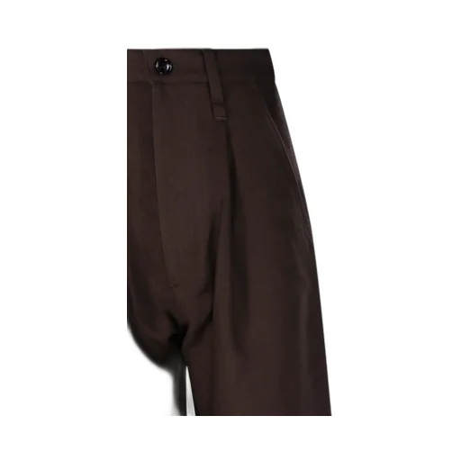 Gabardine Cargo Trousers