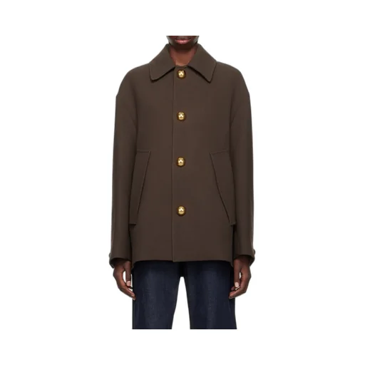 Long Sleeved Straight Hem Jacket