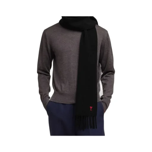Ami De Coeur Knitted Scarf
