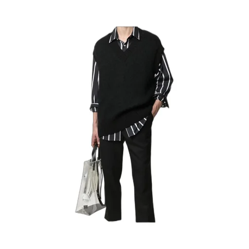 Cropped Straight-Leg Trousers