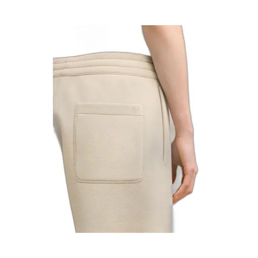 High-Waist Elasticated Waistband Pleated Trousers