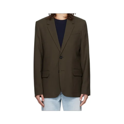 Long-Sleeved Suit Coat