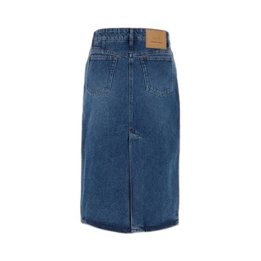 Falda Denim Midi Skirt