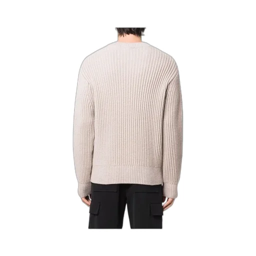 Ribbed-Knit Crew-Neck Jumper
