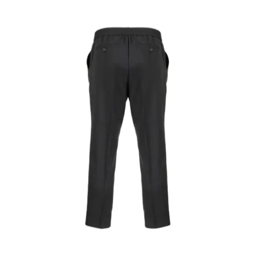 Cropped Straight-Leg Trousers