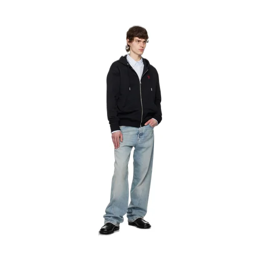 Ami De Coeur Zipped Hoodie