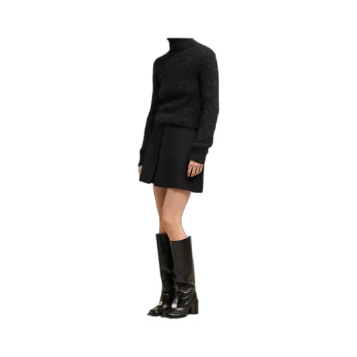 Long-Sleeved Turtleneck Sweater