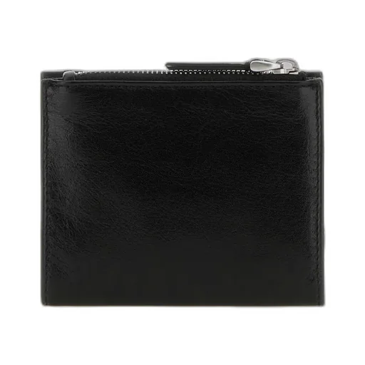 Zipped Bi-Fold Wallet