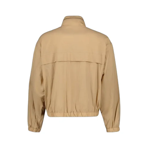 Logo Printed Zipped Bomber Jacket