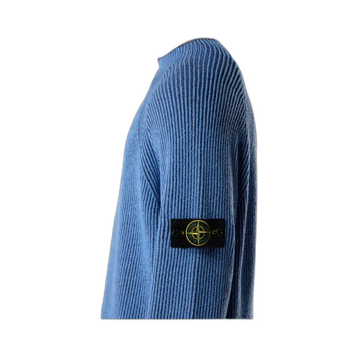 Ribbed Crew-Neck Sweater