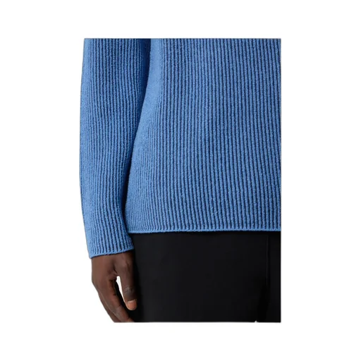 Ribbed Crew-Neck Sweater