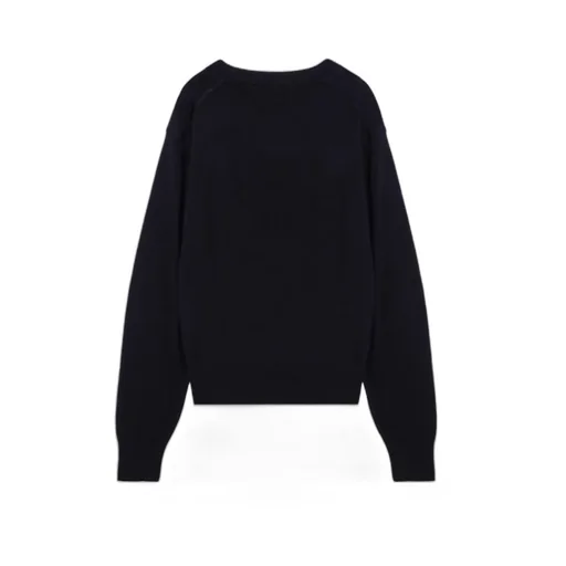 Ami De Coeur Logo Embroidered Knitted Jumper