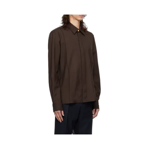 Gabardine Pintuck Shirt