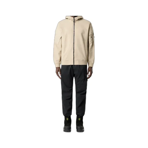 Cargo Pocket Elasticated-Waist Trousers