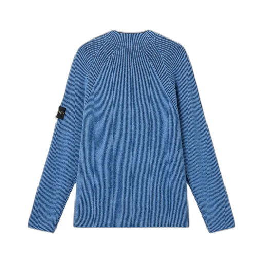 Ribbed Crew-Neck Sweater