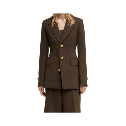 Single-Breasted Tailored Blazer