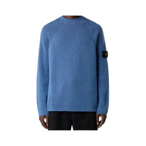 Ribbed Crew-Neck Sweater