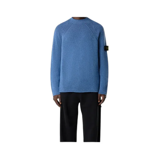 Ribbed Crew-Neck Sweater