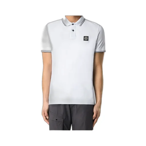 Tipped-Collar Polo Shirt
