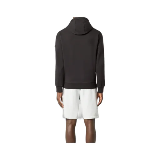 Logo Patch Drawstring Hoodie
