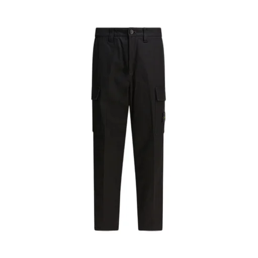 Belt-Loop Casual Pants