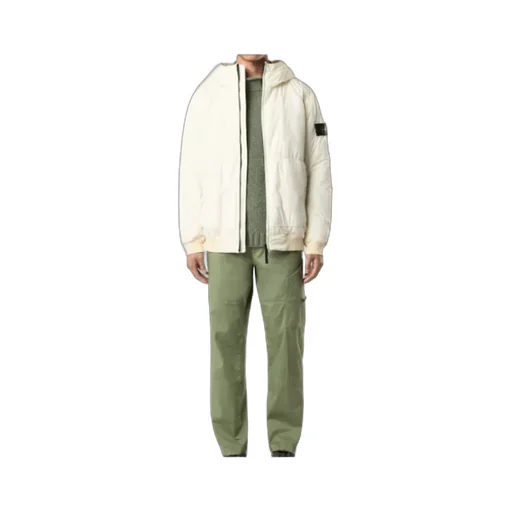 Logo Patch Padded Jacket
