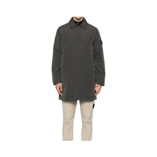 Compass Patch Long Parka