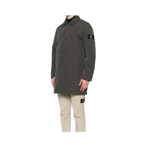 Compass Patch Long Parka