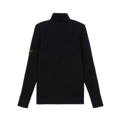 Ribbed Turtleneck Sweater