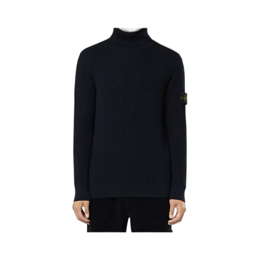 Ribbed Turtleneck Sweater