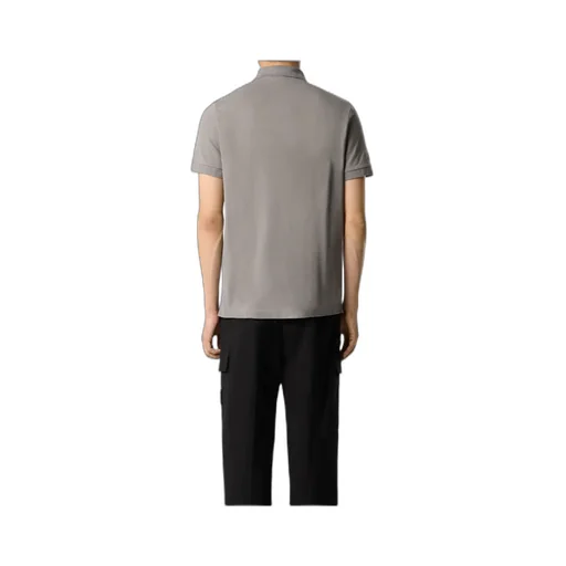 Slim-Fit Short-Sleeve Polo Shirt With Compass Patch